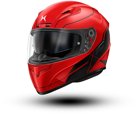 Capacete vermelho do Game Capacete premiado