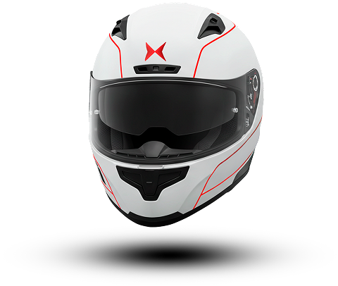 Capacete Branco do Game Capacete premiado