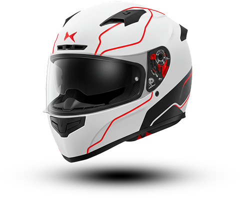 Capacete Branco do Game Capacete premiado